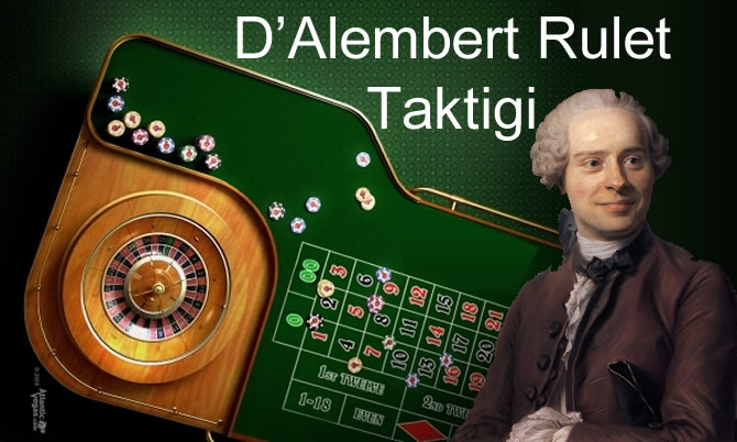 D’Alembert Rulet Stratejileri